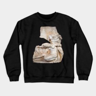 Nero and Armenia Sebastion Relief Classical Art Cut Out Crewneck Sweatshirt